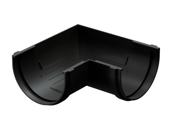 Угол желоба универсал 90˚ Docke Premium ПВХ - Карбон купить в Пушкино