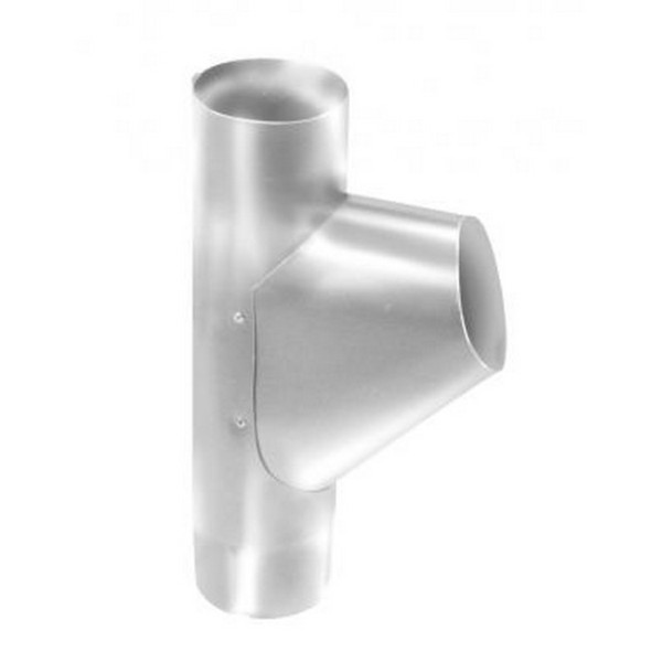 Водосток Grand Line 150x100 – Тройник RAL 9003 купить в Пушкино