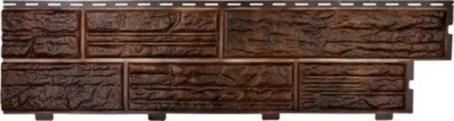 Формованный Сайдинг Альта-профиль Сланцевая Порода коричневый купить в Пушкино