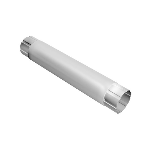 Водосток Grand Line 150x100 – Труба водосточная 1м RAL 9003 купить в Пушкино