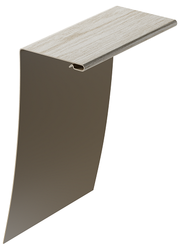 Универсальный околооконный профиль 89/254 мм, Орех купить в Пушкино