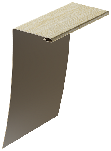 Универсальный околооконный профиль 89/254 мм, Зрелый каштан купить в Пушкино