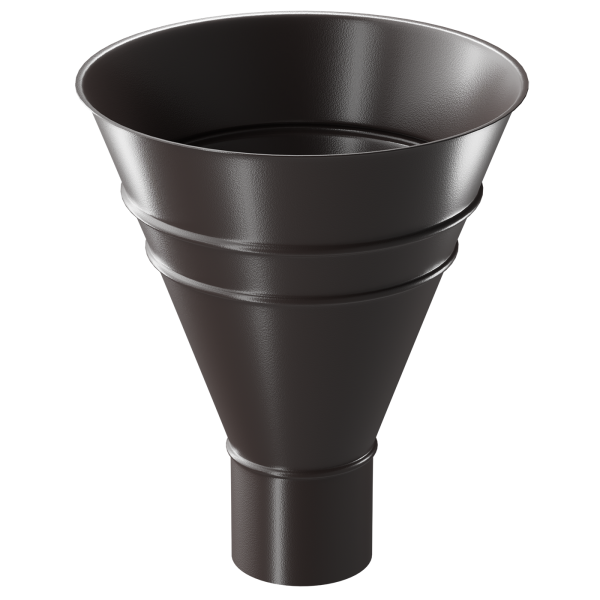 Воронка водосборная Döcke STAL PREMIUM, Шоколад купить в Пушкино