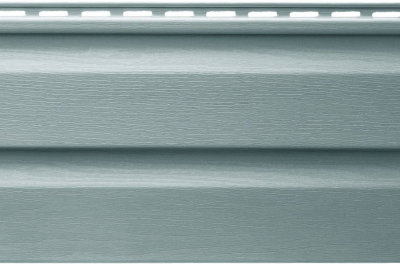 Виниловый сайдинг Канада плюс премиум серо-голубой