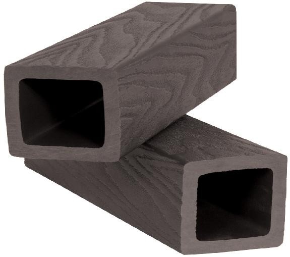 Балясина ДПК Polivan SINGARAJA 3D фактура дерева, темно-коричневый купить в Пушкино