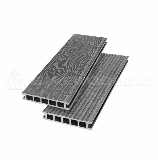 Террасная доска из ДПК SW Ornus тангенциальный распил пепельный купить в Пушкино