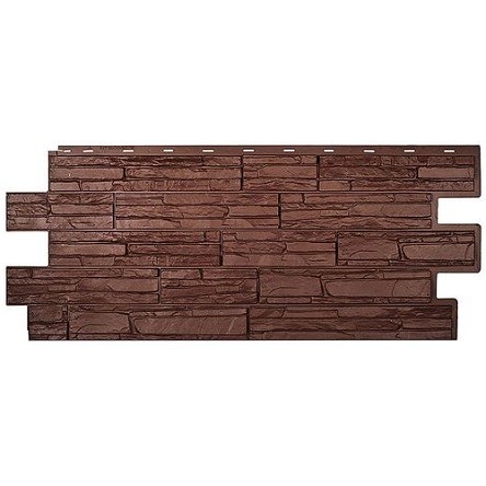 Фасадная панель T-Сайдинг-Альпийская сказка Коричневый купить в Пушкино