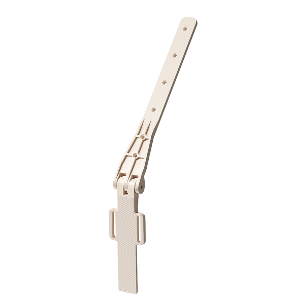 Крепление регулируемое для кронштейна желоба Docke Lux ПВХ Латте купить в Пушкино