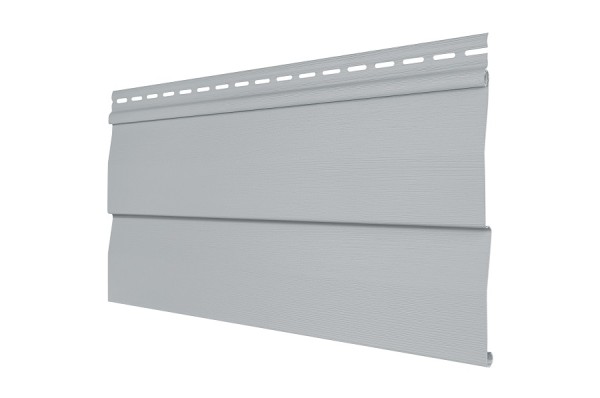 Виниловый сайдинг Tecos - корабельный брус, серый купить в Пушкино