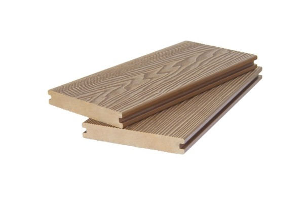 Доска террасная 3D фактура дерева POLIVAN GROUP двухсторонняя полнотелая SINGARAJA песочный купить в Пушкино