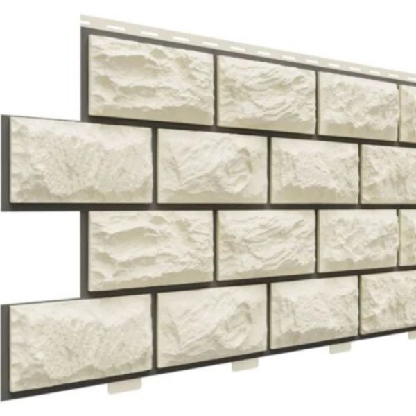 Фасадная панель Доломит Альпийский прокрашенный Слоновая кость купить в Пушкино