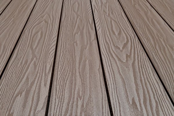 Террасная доска из ДПК Terrapol Смарт 3D Полнотелая с пазом Тик Киото купить в Пушкино