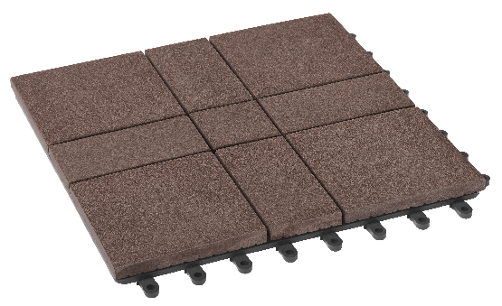 Модульный паркет ДПК GRINDERDECO Люкс 11 Шоколад купить в Пушкино