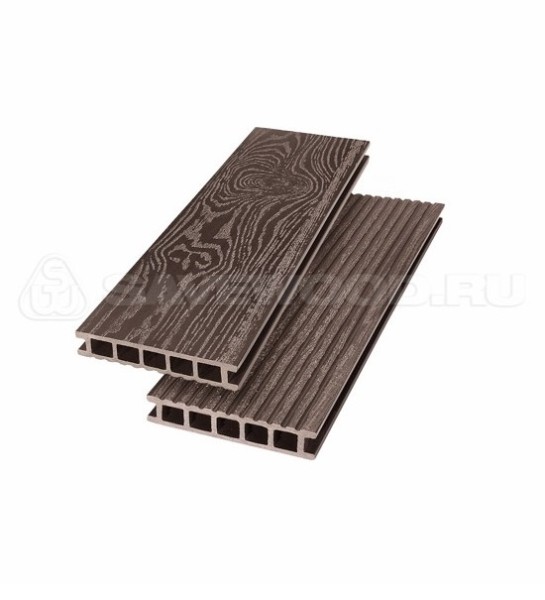 Террасная доска из ДПК SW Ornus тангенциальный распил терракотовый купить в Пушкино