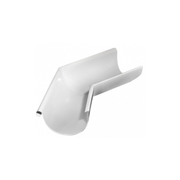 Водосток Grand Line 150x100 – Угол наружный 135° RAL 9003 купить в Пушкино