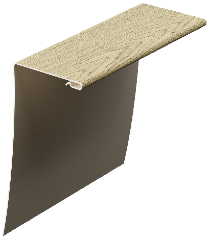 Универсальный околооконный профиль 89/254 мм, камчатский купить в Пушкино