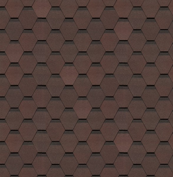 Гибкая черепица Docke, коллекция Шеффилд – Зрелый каштан купить в Пушкино