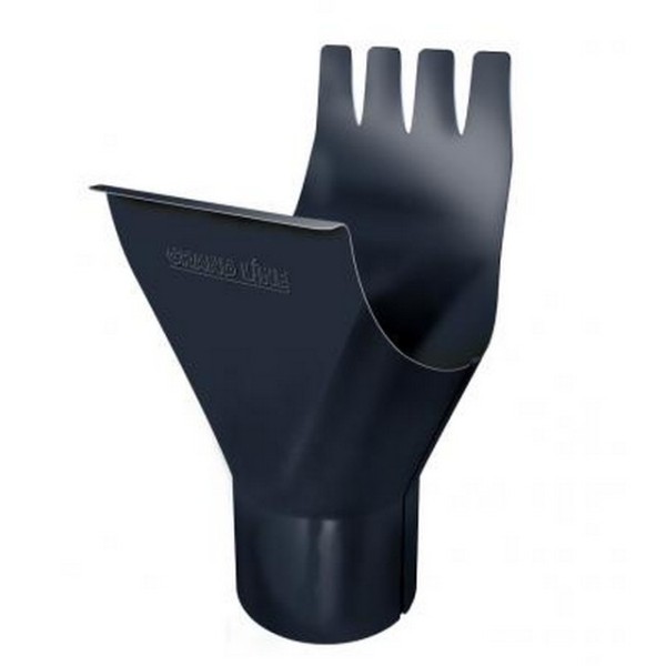 Водосток Grand Line 150x100 – Воронка желоба RAL 7024 купить в Пушкино