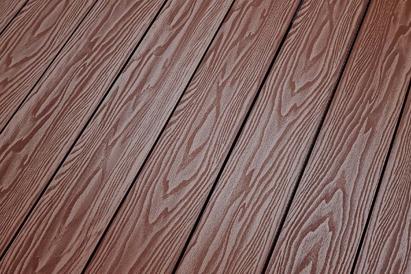 Террасная доска из ДПК Terrapol Смарт 3D Полнотелая с пазом Орех Милано купить в Пушкино