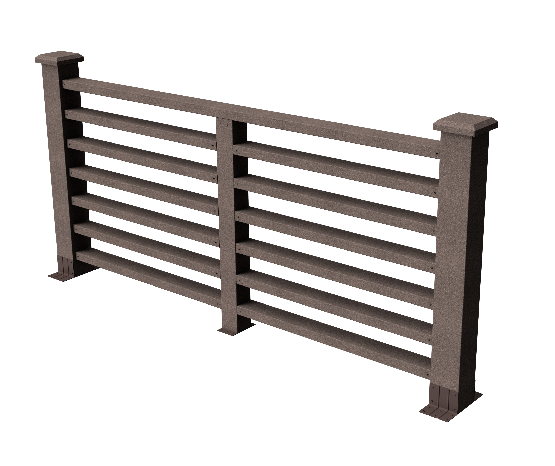 Ограждения декоративное ДПК GRINDERDECO Марсело венге купить в Пушкино