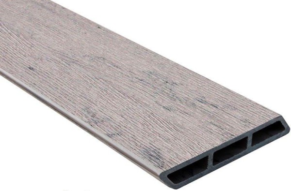 Доска Ромбус 3D ДПК Outdoor STORM GREY серая микс купить в Пушкино