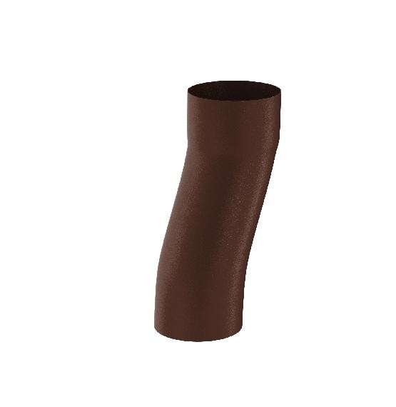 Водосток Aquasistem, Система 125x90 - S-обвод RAL 8017 Коричневый matt купить в Пушкино