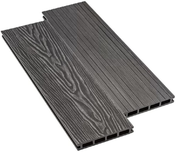 Террасная доска ДПК Deckart Praktik New Графит купить в Пушкино