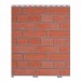 Фасадная панель Доломит Кирпич Славянка Красный купить в Пушкино