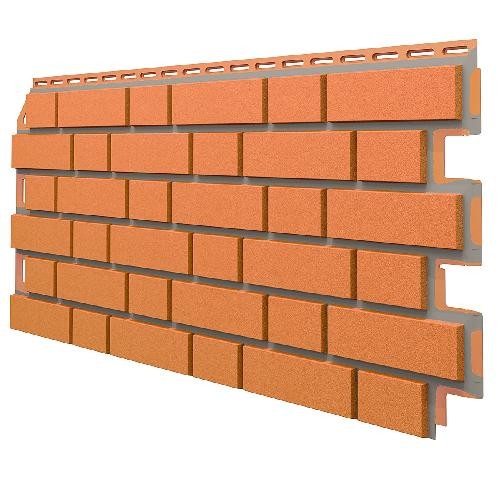 Фасадные панели ТЕХНОНИКОЛЬ Оптима Клинкер Красно-коричневый купить в Пушкино