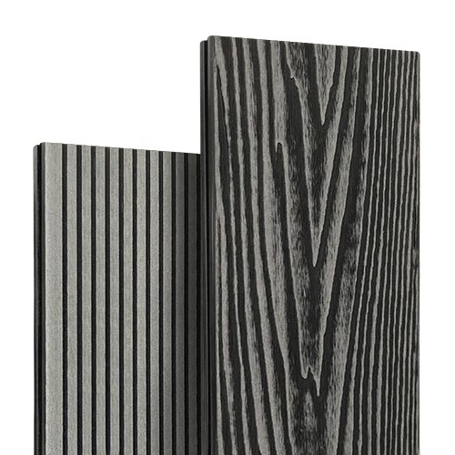 Террасная доска из ДПК  Latitudo Optima 146х24 Графит купить в Пушкино