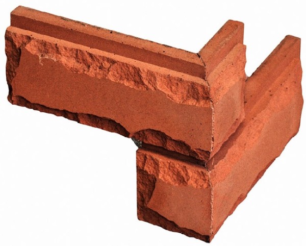 Угловой элемент Кирисс Фасад Колотый кирпич купить в Пушкино