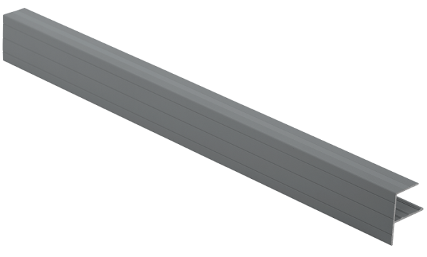 F-профиль Grinder закрывающий серый купить в Пушкино