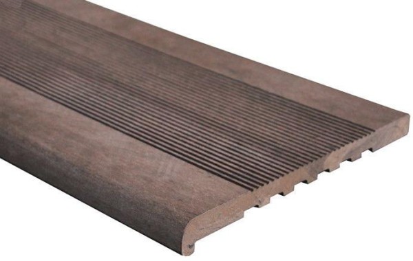 Ступень ДПК Outdoor Havana/Вельвет полнотелая коричневая микс купить в Пушкино