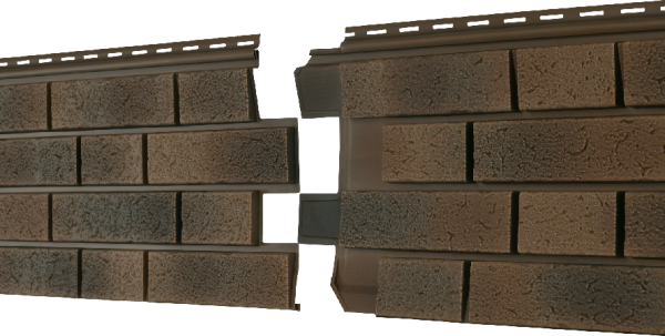 Фасадная панель Ю-пласт Стоун Хаус S-Lock Клинкер Нордик лава купить в Пушкино