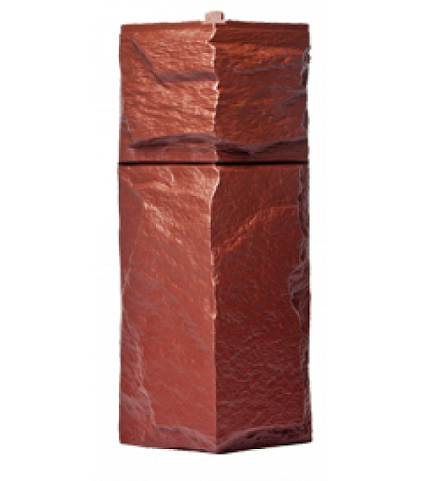 Угол T-Сайдинг-Гранит Леон Красный купить в Пушкино