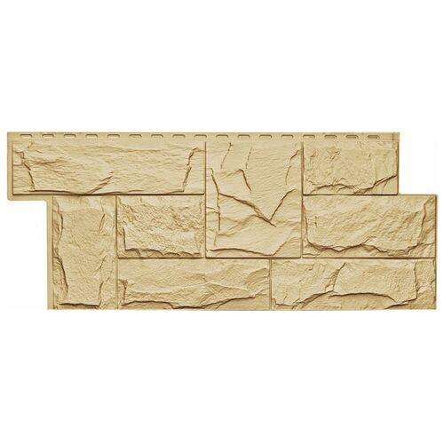 Фасадная панель T-Сайдинг- Гранит Леон ЭКО-1 Амбер купить в Пушкино