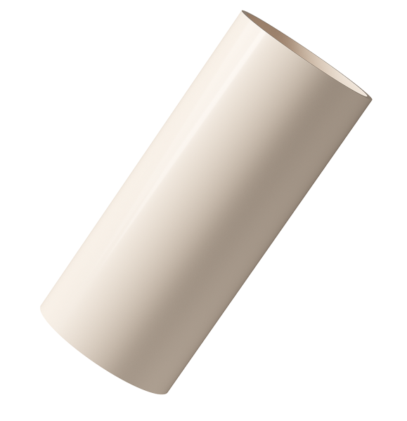 Труба водосточная 3м Docke Lux ПВХ Латте купить в Пушкино