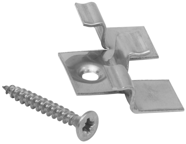 Клипса с саморезом,Grinder бесшовный монтаж 2 mm купить в Пушкино