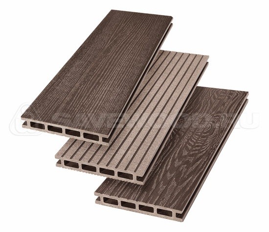 Террасная доска из ДПК SW Carpinus (R) — двухсторонняя терракотовый купить в Пушкино