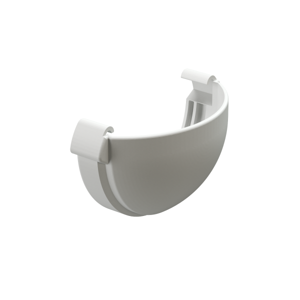 Заглушка желоба Docke Lux ПВХ Пломбир купить в Пушкино