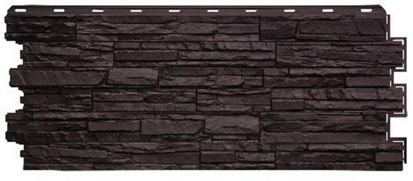 Фасадная панель Nordside Сланец Шоколадный купить в Пушкино
