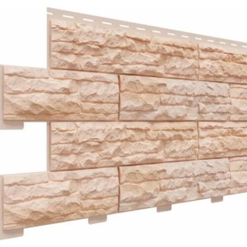 Фасадная панель Скалистый риф Премиум Терракотовый купить в Пушкино