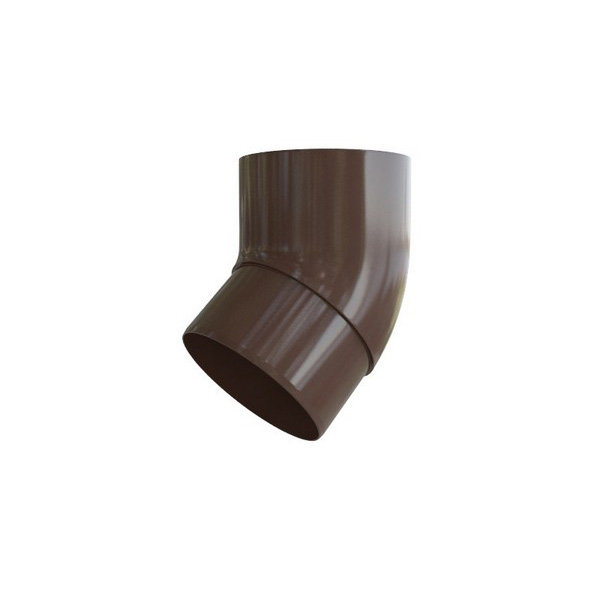 Водосток Альта-Профиль ПВХ – Колено 67 (коричневый) купить в Пушкино
