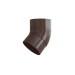 Водосток Альта-Профиль ПВХ – Колено 67 (коричневый) купить в Пушкино