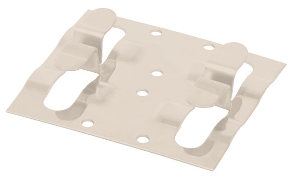 Кляймер рядный Grinder для монтажа наличника белый купить в Пушкино