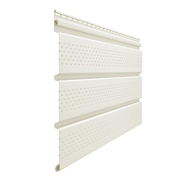 Софит перфорированный белый купить в Пушкино