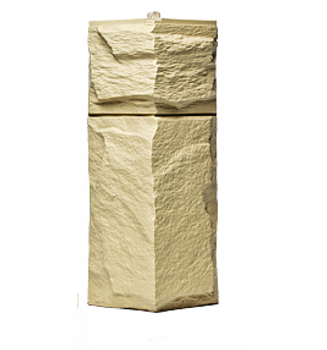 Угол T-Сайдинг-Гранит Леон Желтый купить в Пушкино