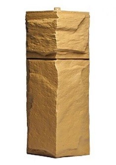 Угол T-Сайдинг-ЭКО-1 Гранит Леон - Крем купить в Пушкино