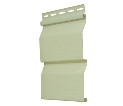 Сайдинг виниловый «Карелия» Светло желтый