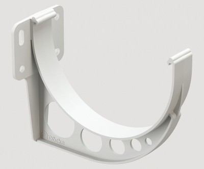 Кронштейн желоба ПВХ Docke STANDART пломбир